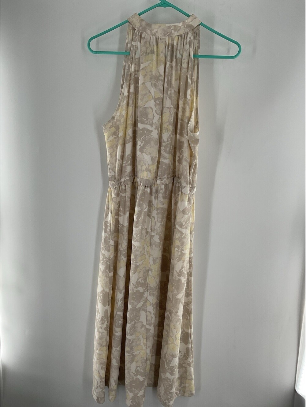 Prologue Women’s Medium Sleeveless Dress Neutral Colors High Neck Midi 140
